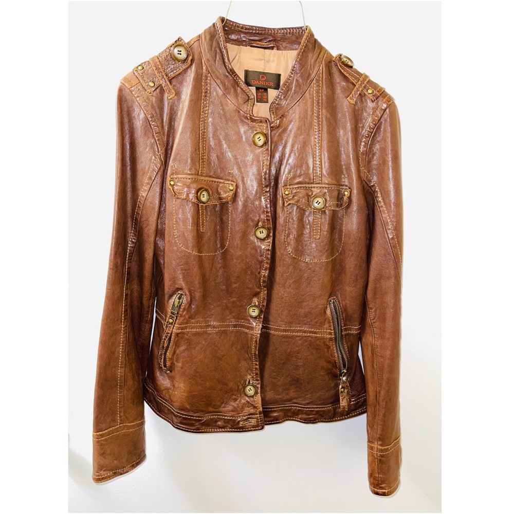 DANIER LEATHER JACKET (VINTAGE)